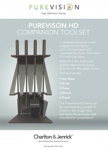 The new Purevision HD Stoves companion toolset from Charlton 7 Jenrick.