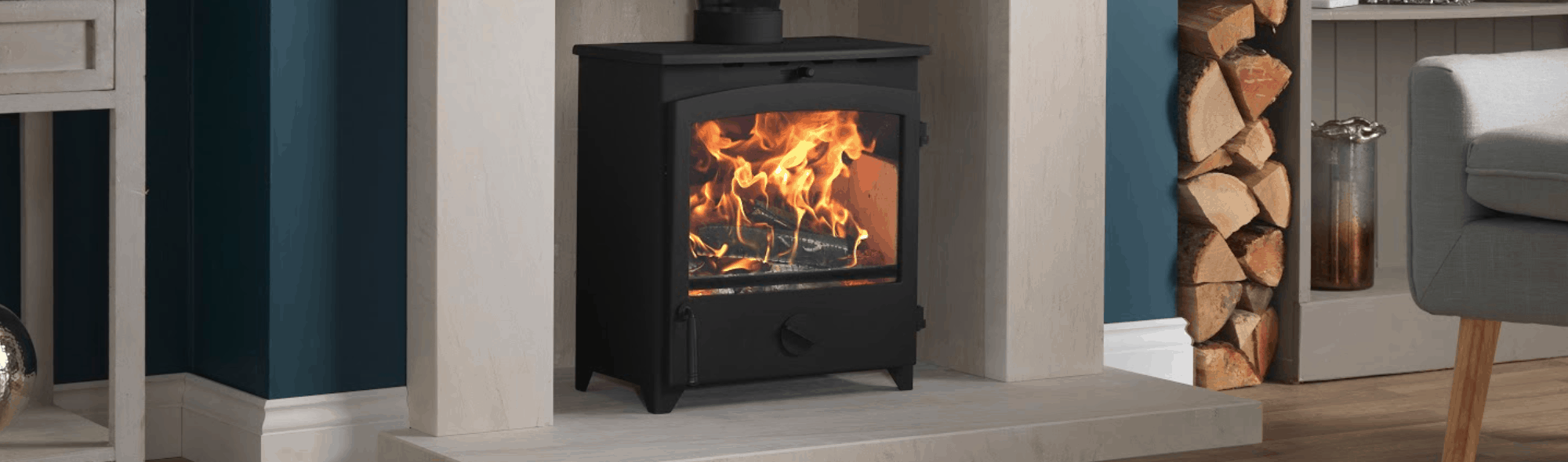 Go Eco 5kW Wood Burning Stoves Charlton & Jenrick